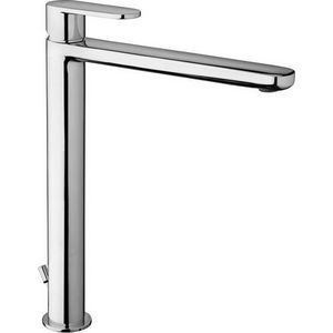 Verhoogde CANDY wastafelmengkraan met waste-inrichting 1.1/4" CA085CR chroom