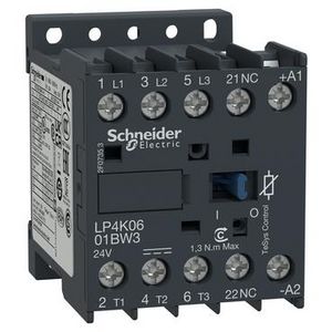 Contactor 3M HC 1V AC-3<=440V 6A Stuurspanning 24V D K