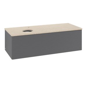 Wastafelonderkast Antao 1200x360x500mm Antr. Matt Lacquer K33153GK