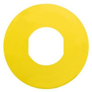 Etiket 60mm noodstop Rond z. Geel Harmony XB7 VVE=10