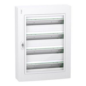 Modulaire verdeler PrismaSeT XS surface 4x24 mod 1 aardingsb