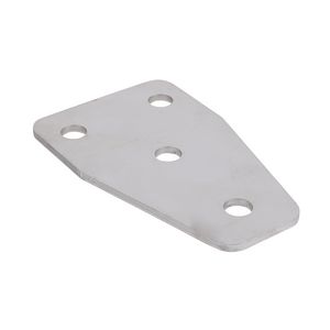 T-Verbinder vlak RVS 131x80 RapidStrut