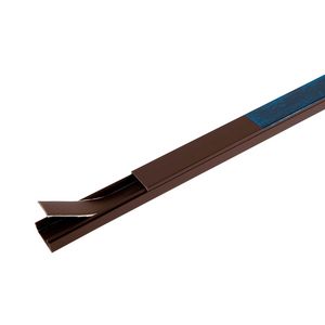 Doos a 2m. Systeem25 leidingkoker 25x13mm bruin 2m