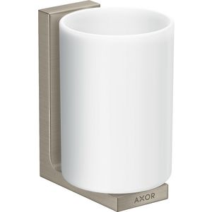 AXOR Universal Rectangular tandenborstelhouder Brushed Nickel