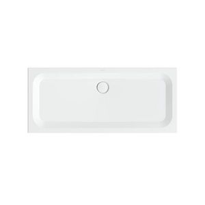 Douchebak geglazuurd staal BetteUltra 1600x700x35mm wit AS antislip Sense afvoer Ø90mm