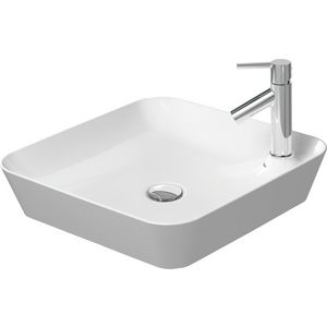 CAPE COD #234046 opzetwastafel 460mm wit met kraangat