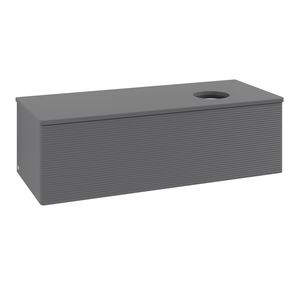Wastafelonderkast Antao 1200x360x500mm Antr. Matt Lacquer K34110GK