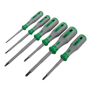 VDE-schroevendraaierset PH1 PH2 PZ1 2,5 3,5 5,5 VDE-gekeurd