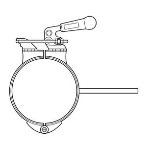 ACO Pipe buishouder