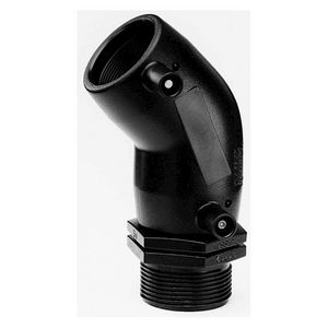 Puntknie 45° ESM SMARTFUSE PE100/mess. elektrolas 32x1.1/2"bt.dr.