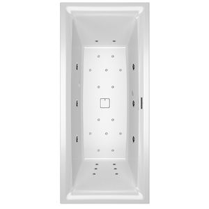 Whirlpool Still Square Rihopool 180x80cm systeem JOY rechts hoogglans wit