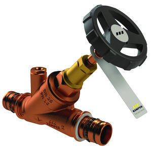 WESER stopkraan met aftapstop MEPLA DN15 1904001600