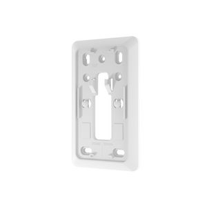 AP600 montageplaat 2v 1xwandcontactdoos/1xS alpine wit VVE=10