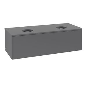 Wastafelonderkast Antao 1200x360x500mm Antr. Matt Lacquer K35010GK