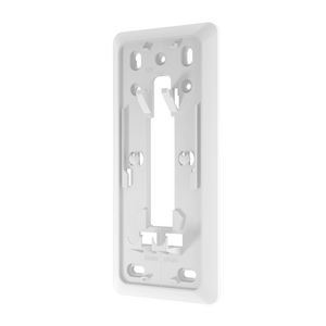 AP600 montageplaat 3v 2xwandcontactdoos/1xS alpine wit VVE=10