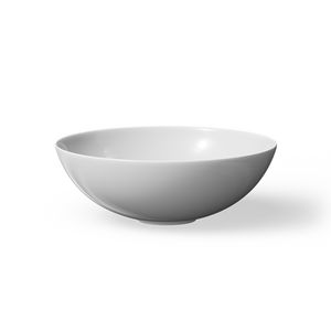 Opzetwaskom CERAMIC ROUND Ø30cm wit