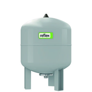 Expansievat NGV 35ltr. grijs voordruk 1,5bar aansluiting 3/4" max. 6bar staand model