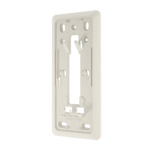 AP600 montageplaat 3v 2xwandcontactdoos/1xS wit VVE=10