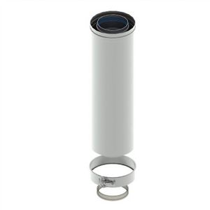 Concentrische pijp aluminium 100/150 lengte 500mm inkort