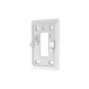 AP600 montageplaat 2v 2xwandcontactdoos alpine wit VVE=10