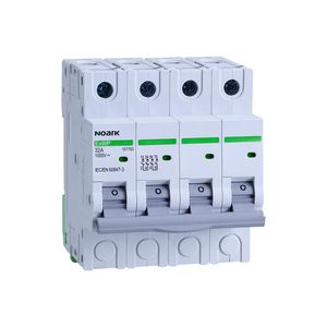 DC Hoofdschakelaar breedte 4 modules 4-polig 16A