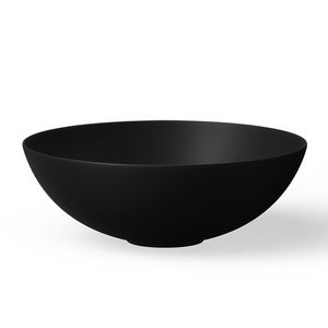 Opzetwaskom CERAMIC ROUND Ø30cm mat zwart