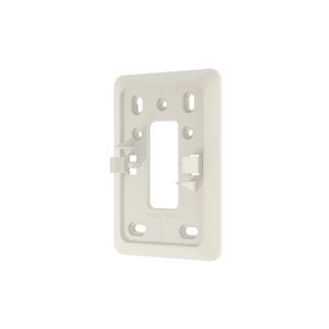 AP600 montageplaat 2v 2xwandcontactdoos wit VVE=10