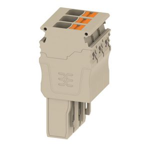 Plug PUSH IN beige 6mm² 30A 500V connect 2882690000 VVE=25