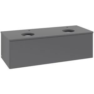 Wastafelonderkast Antao 1200x360x500mm Antr. Matt Lacquer K35050GK