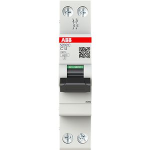 MCB - 200C - 2P - 15 A - C - (230 V) 6 Ka