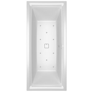 Whirlpool Still Square Rihopool 180x80cm systeem AIR rechts hoogglans wit