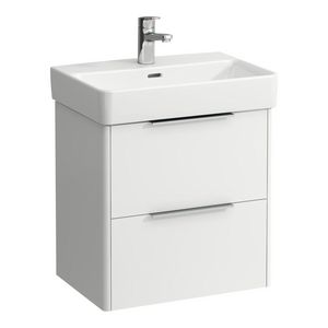 Wast.onderb.k. 520x360mm 2 laden v. wast. H818958 mat wit