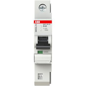 Installatieautomaat 1-polig UC-Z-karakteristiek 40A 10kA