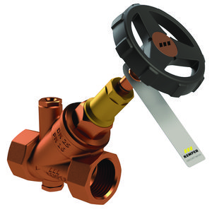 Afsluiter-keerklep-combinatie+aftapstop binnendraad DN15