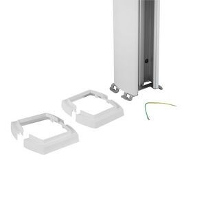 Energiezuil 2 compartiment 80mm 2,88M wit DA