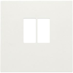 Afwerkingsset enkelvoudige luidsprekeraansl. white