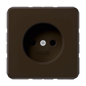 Wandcontactdoos bruin 1-voudig CD500 VVE=10