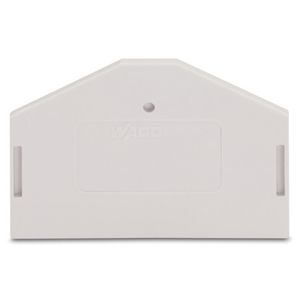 Afsluit-+tussenplaat 2,5mm li.grijs 281-357 VVE=25