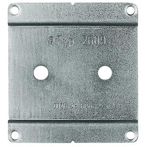 Montageplaat 1v voor ocean/WS/WD (2609 WS)