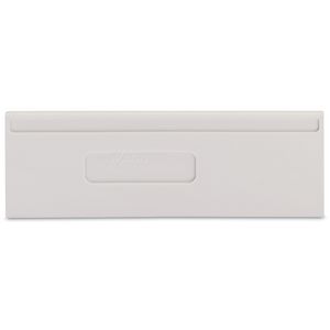 Scheidingswand 2mm li.grijs 279-349 VVE=25