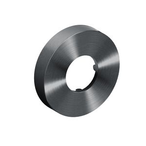 Muurrozet 6cm gunmal geborsteld PVD tbv Mini Suk sifon