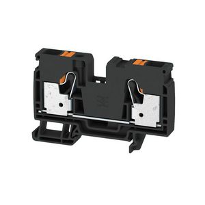 Doorvoerklem PUSH IN zwart 10mm² 57A 1000V VVE=25