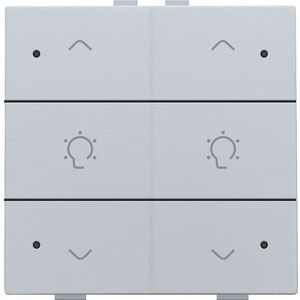 Dubbele dimbediening met led Home Control sterling