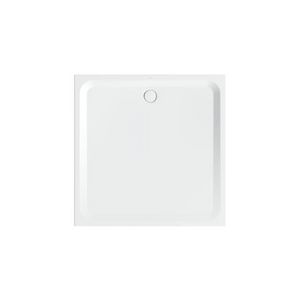 Douchebak geglazuurd staal BetteUltra 1500x1500x35mm wit AS antislip Sense afvoer Ø90mm