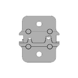 Matrijs voor krimpmachines klauwkabelschoen 0,5-2,5mm² 3