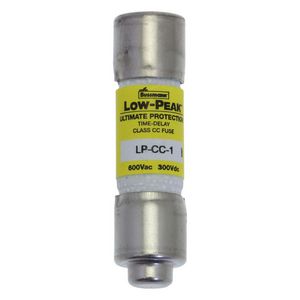 Zekering laagsp. 1A AC 600V 10x38 CC UL traag afke VVE=10