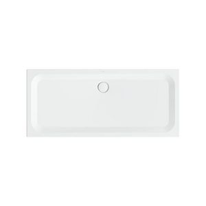 Douchebak geglazuurd staal BetteUltra 1800x800x35mm wit AS antislip Sense afvoer Ø90mm