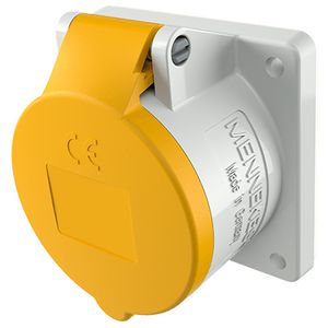 Inbouwwandcontactdoos 32A 5-polig  4H 110V IP44 TwinCONTACT