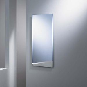 Spiegel rechthoekig 400x800mm (bxh) met facet 10mm links+rechts incl. verborgen ophangsysteem VVE=10