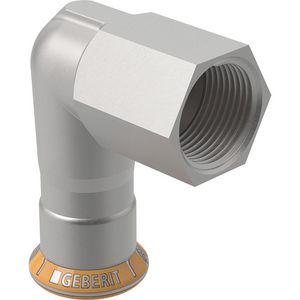 Schroefbus haaks (knie) 28x1" MAPRESS THERM RVS